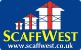 Scaffwest scaffolding services logo